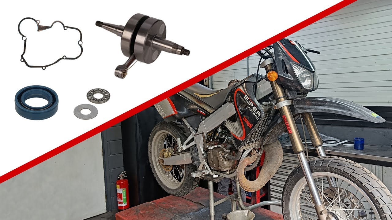 Motorblok revisie Deel 1 | Derbi Senda 50cc  (EBE050)