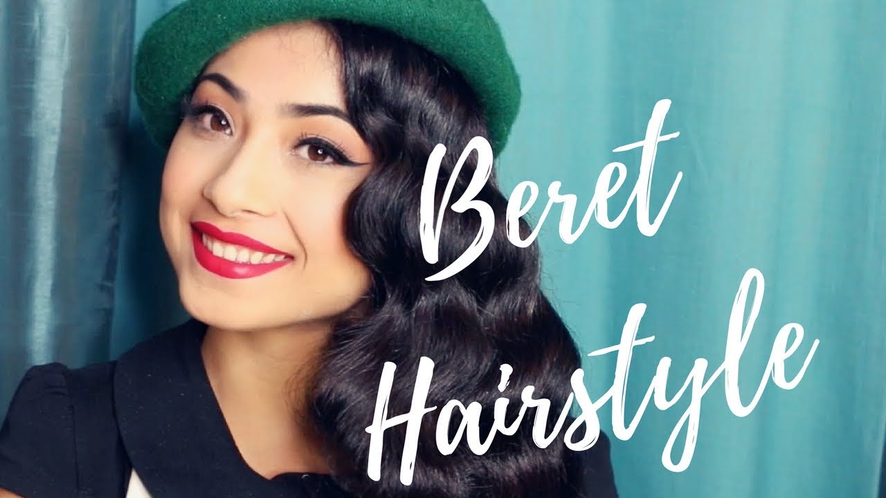 Beret Hairstyle Soft Waves With Rollers