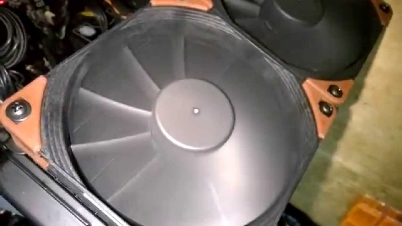 Noctua NF-F12 industrial PPC 3000rpm - Noise test