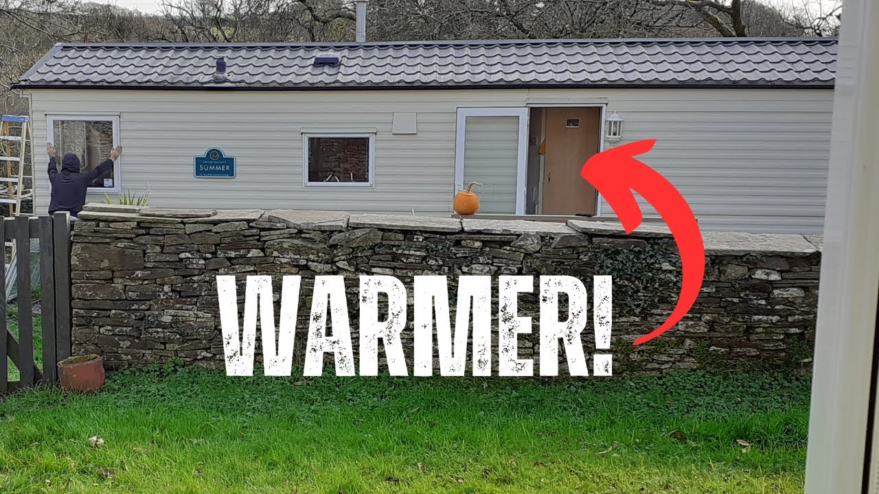 We've got DOUBLE GLAZING! 🪟 | Static Caravan | Farmlife