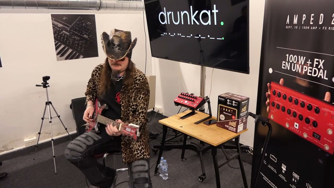 BLACKSTAR Amplificadores. Masterclass en Drunkat