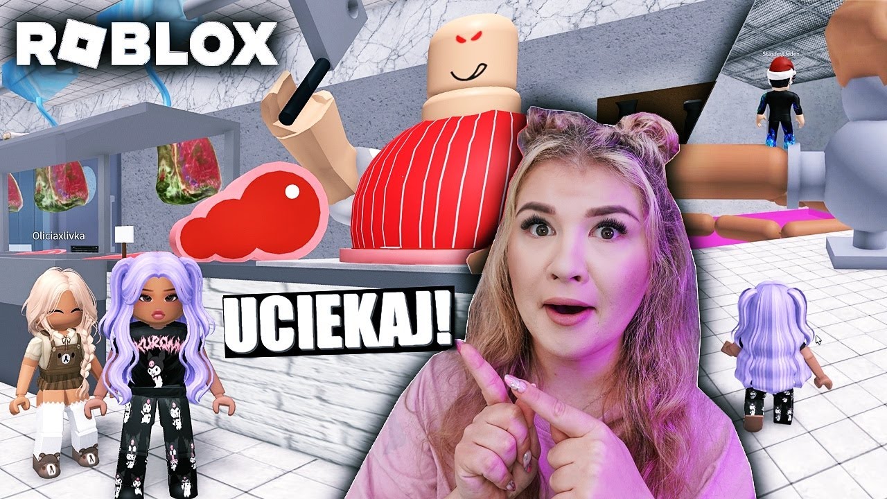 UCIEKAJ ZE SKLEPU MIĘSNEGO W ROBLOX! 😱