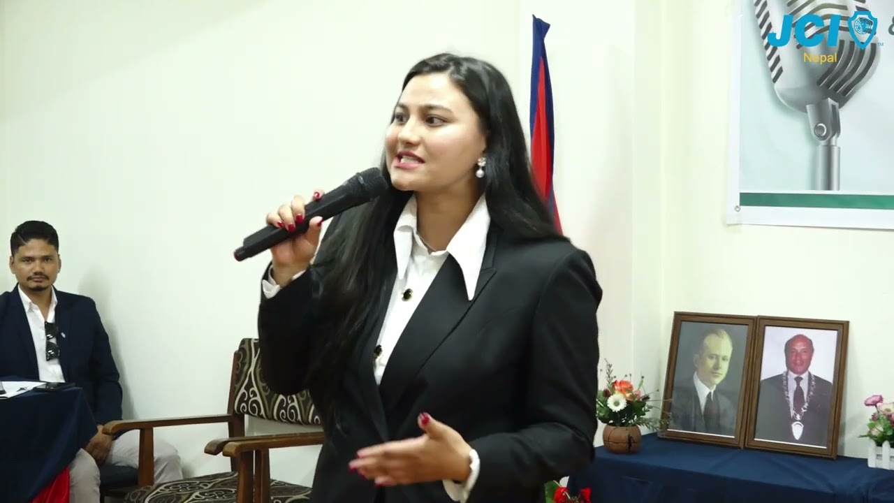 JC Unisha Maharjan | Silver Medalist | JCI Nepal Public Speaking Championship 2025