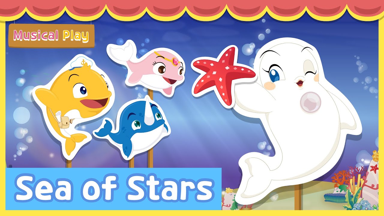 Sea of stars ♬ Bedtime stories | Musical English for Kids | Boto and Bao