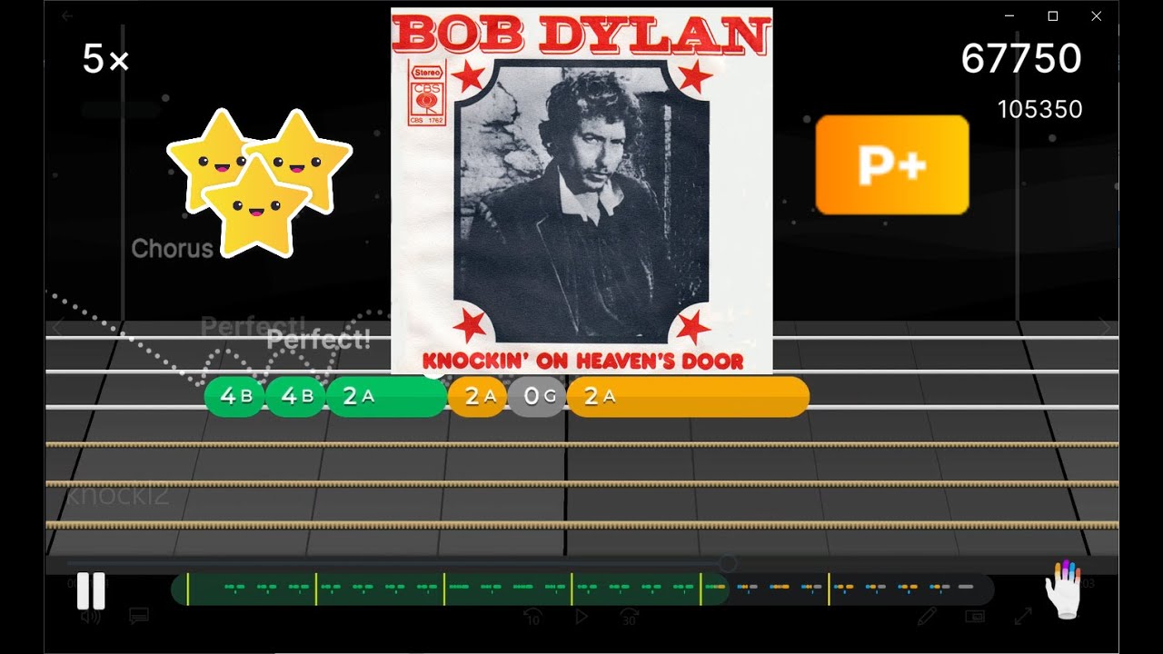 Knockin' On Heaven's Door - Bob Dylan - Level 2 Basic Melody - Yousician