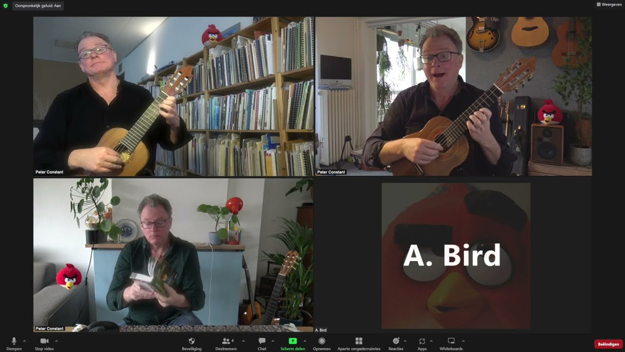 'Angry Birds' Fugue (guitars)