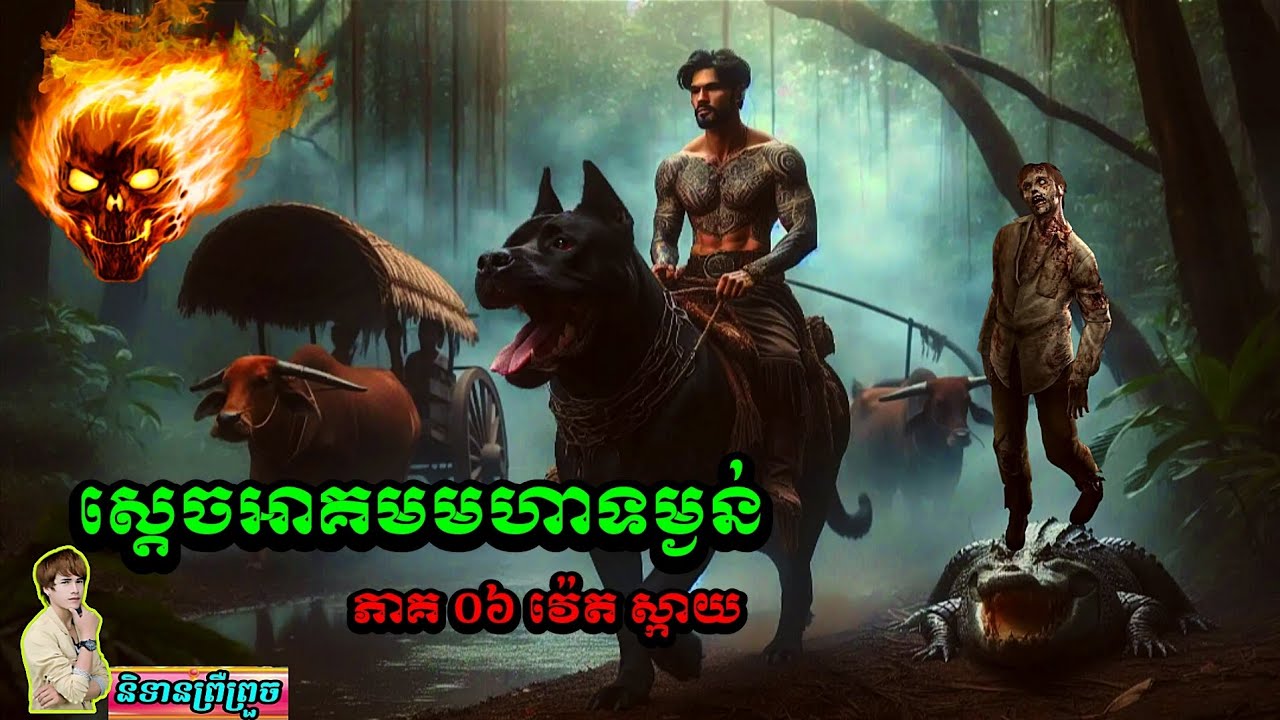 និទានរឿង(ស្ដេចអាគមមហាទម្ងន់ ភាគ.០៦) (វ៉េតស្កាយ) #និទានព្រឺព្រួច#