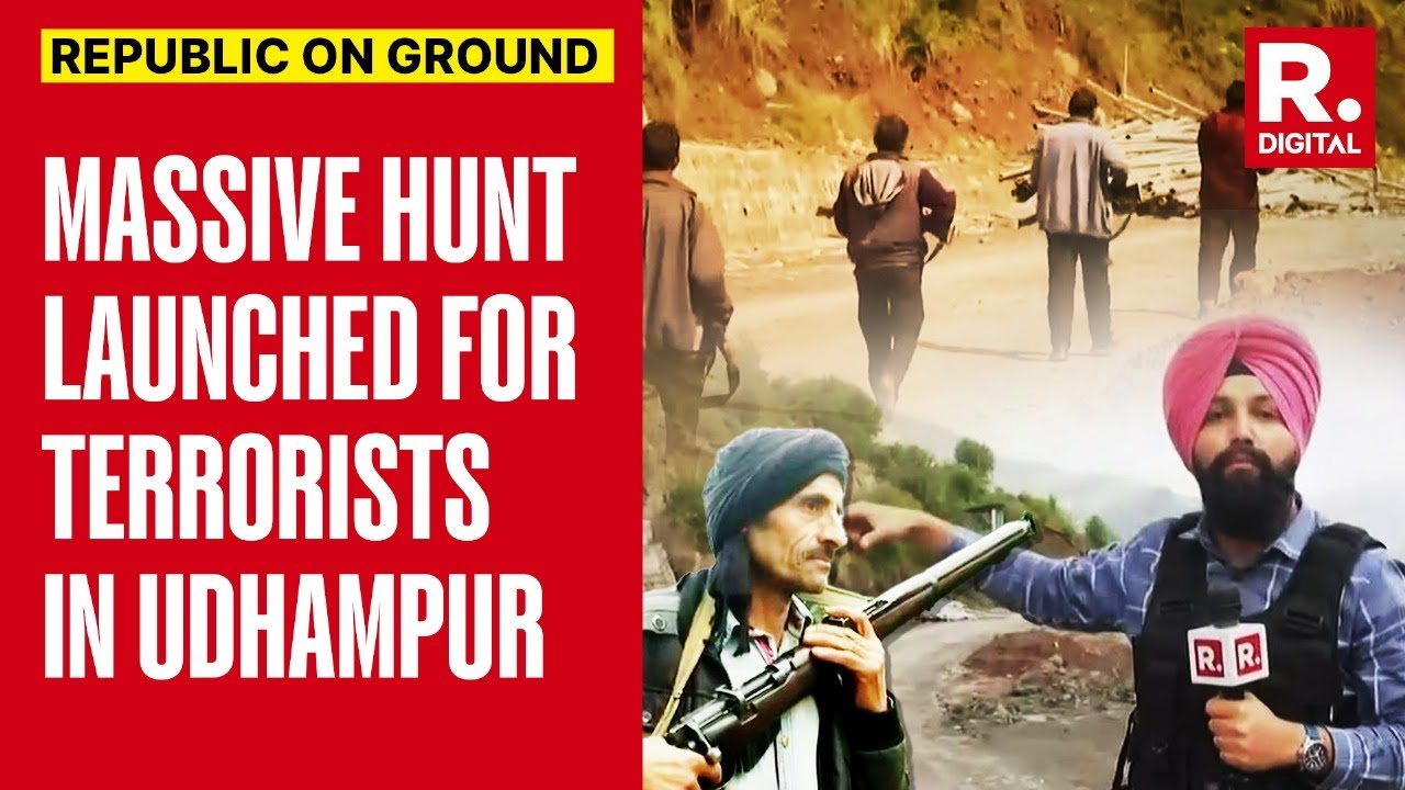 Security Forces Hunt For Pak Terrorists In Udhampur After VDG Member Killed | Republic On Ground