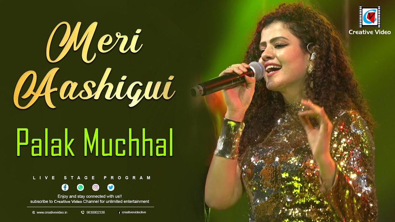 Meri Aashiqui I Palak Muchhal, Arijit Singh | Aashiqui 2 I Palak Muchhal Live on Concert
