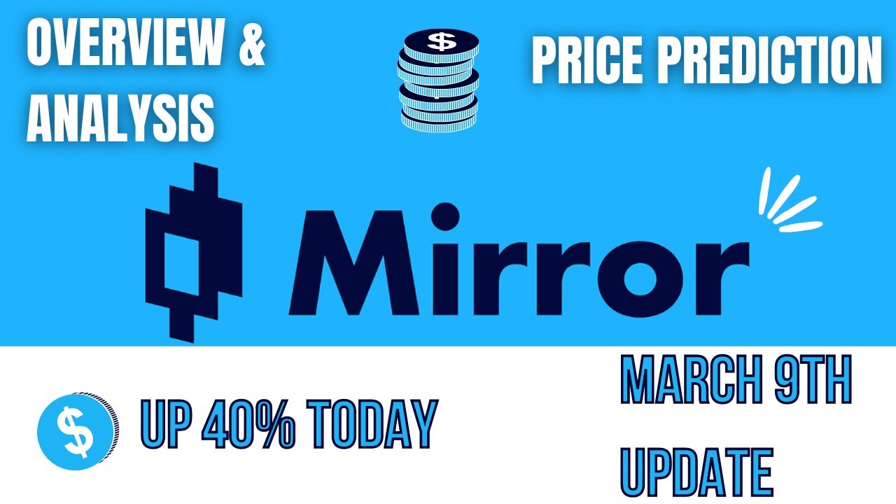 Mirror Protocol (MIR) Up 40% - Overview & Analysis - March 9th Update