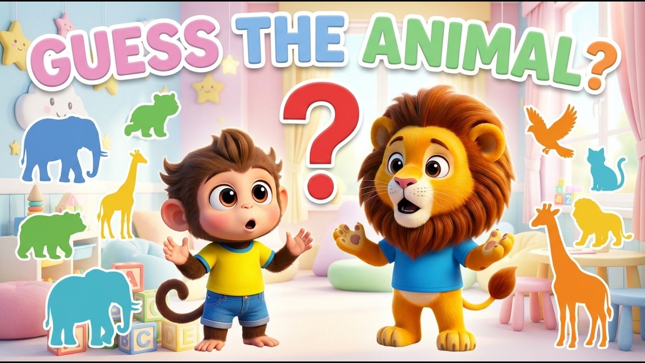 👉 Угадай животное по звуку 🐾 | Детское обучение с Майло и Лео