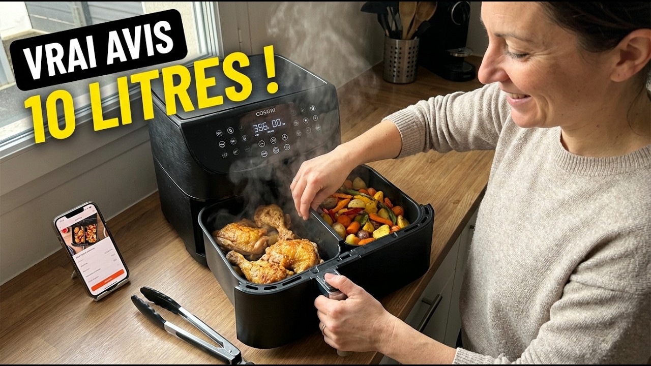 Vrai Avis COSORI Air Fryer 10L : Moins d'électricité, plus de goût ?