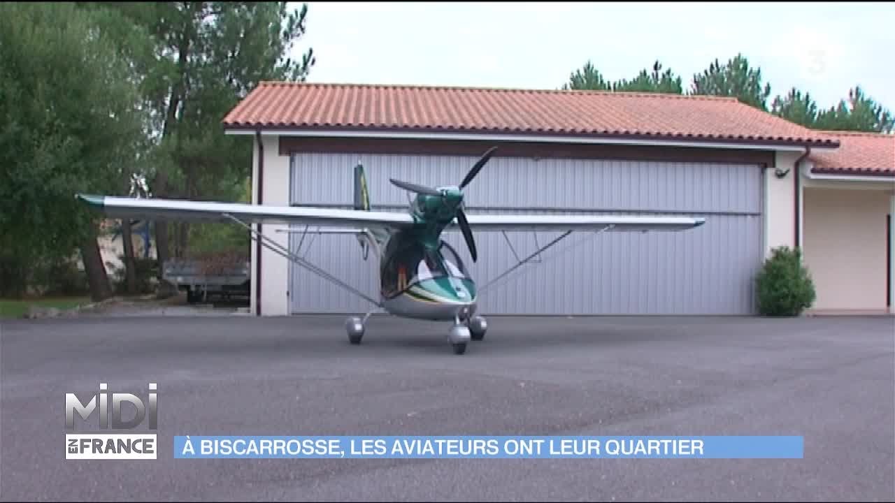 A Biscarrosse, une ville aéronautique