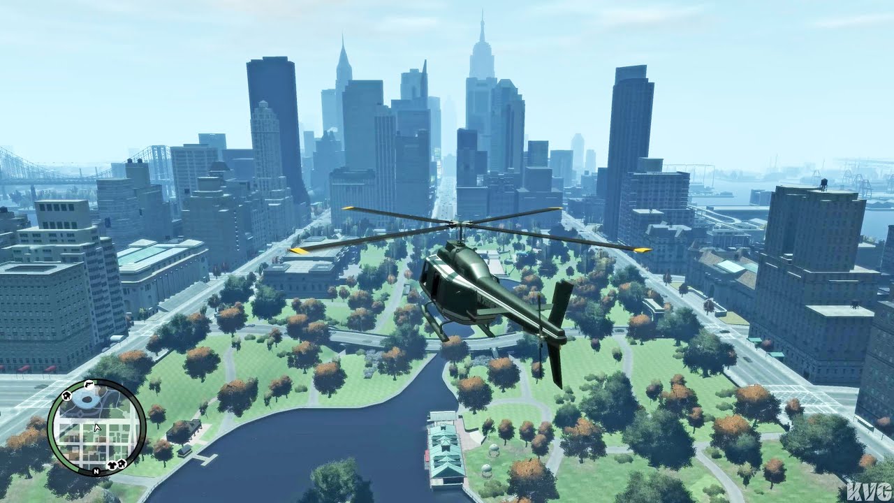 Grand Theft Auto 4 - Western Company Maverick - Gameplay (PC UHD) [4K60FPS]