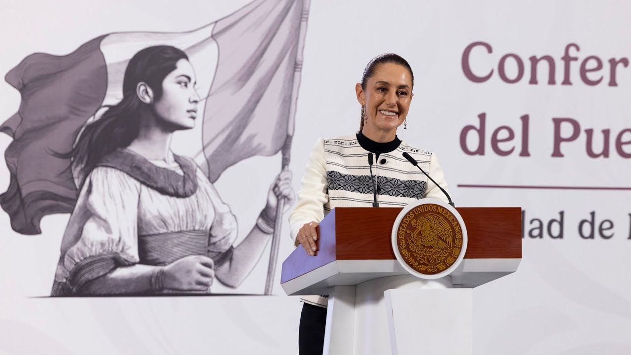 Conferencia de prensa en vivo. Viernes 05 de septiembre 2025 | Presidenta Claudia Sheinbaum