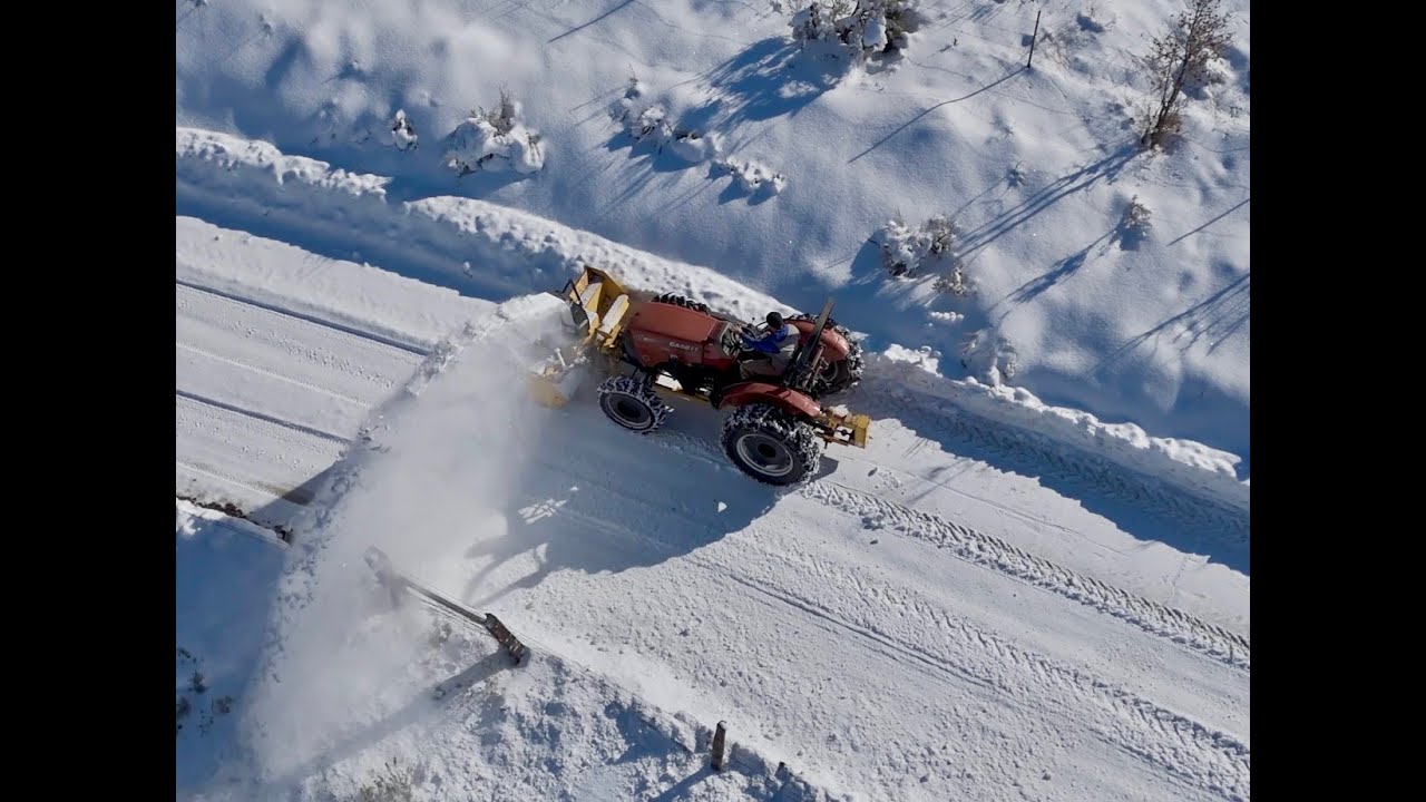 Adjusting the SLIP-CLUTCH for the SNOWBLOWER AFTER ANOTHER SNOW STORM \\ MOUNTAIN MAPLE RANCH