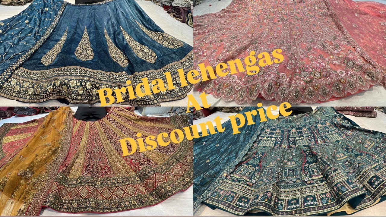 Bridal lehenga for budget friendly chickpet wholesale online courier available