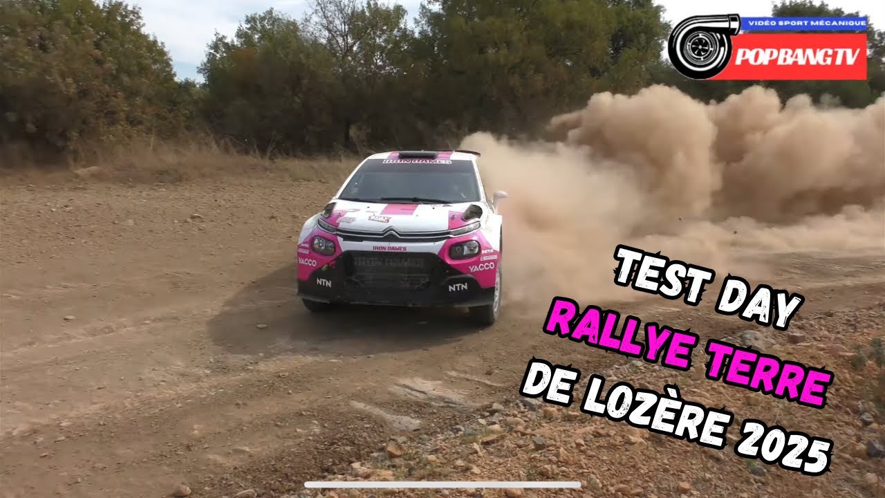 Test Rallye terre de Loz&egrave;re 2025 - Sarrazin / Rumeau