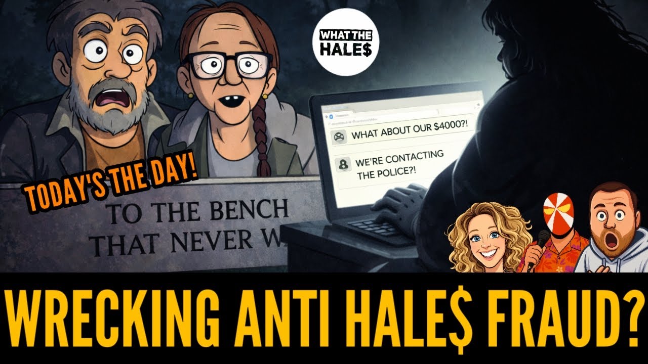LIVE! WRECKING Anti Hale$ FRAUD - w the BENCH THAT NEVER WAS?! @WhatTheHales Case?! With Megan Fox!