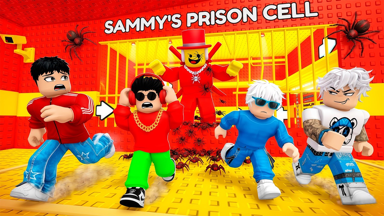 😱 СЭММИ ЮТУБЕРЛЕРДІ ТҮРМЕГЕ ҚАМАП ҚОЙДЫ! БІРАҚ БІЗ СЭММИДАН ҚАШЫП КЕТТІК! 😱