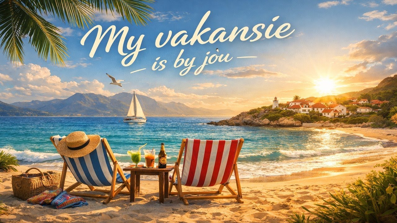 My vakansie is by jou