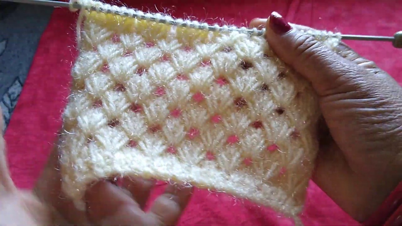 New knitting design pattern