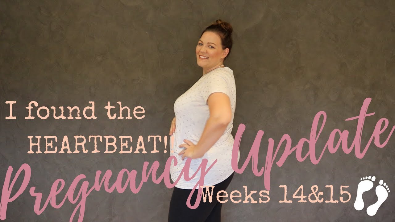 14 & 15 WEEK PREGNANCY UPDATE | FINDING THE BABY'S HEARTBEAT