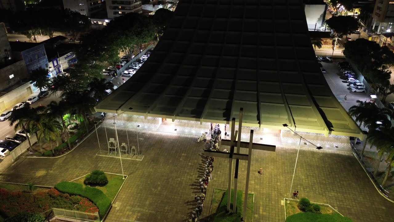 Imagens aéreas da Catedral Metropolitana de Natal | Drone DJI mini 3 4K