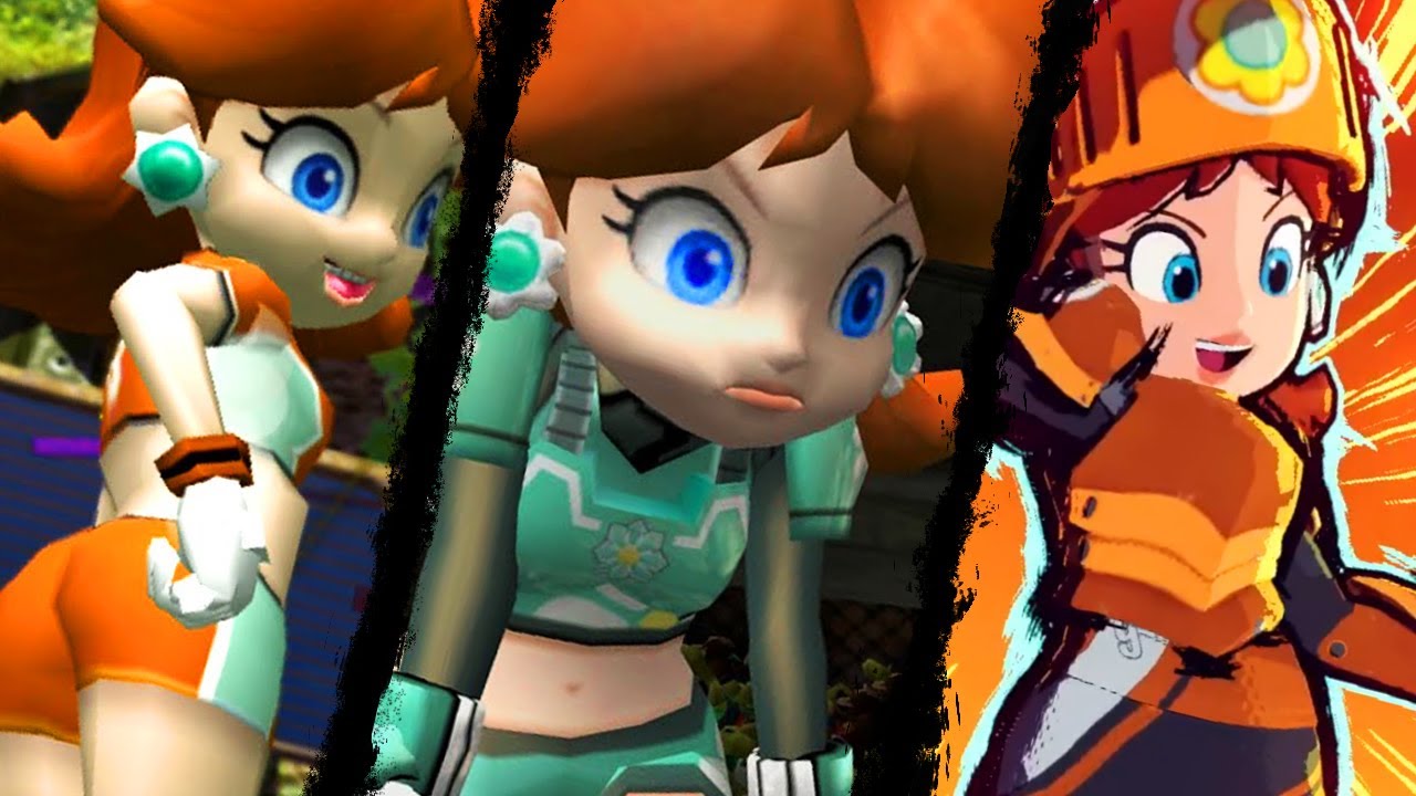 Mario Strikers Evolution of Daisy 2005 - 2022 (All Animations)