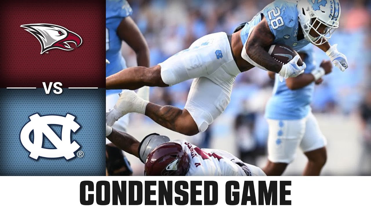 NC Central vs. North Carolina Condensed Game | 2024 ACC Football