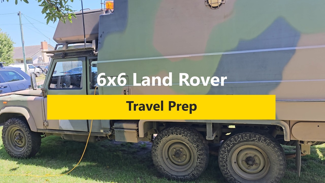 Land Rover Travel Prep 6x6