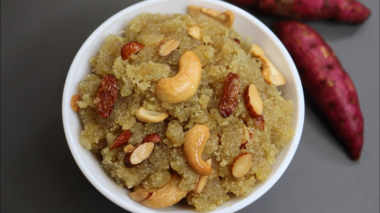 Sweet potato halwa | Healthy dessert | Shakarkand Halwa | Chilagada Dumpa Halwa| Healthy Sweet dish