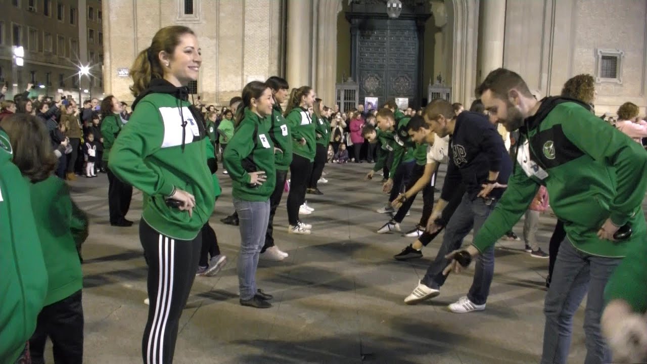 Jotas Plaza del Pilar 2020 Aspanoa Día internacional del Niño con Cáncer