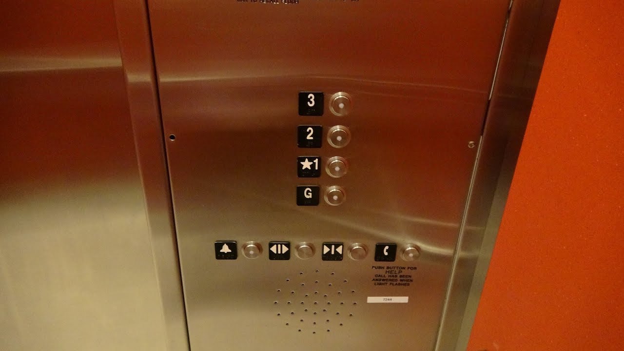 Fast Schindler 400A MRL Traction Elevators at Applied Engineering & Tech, UTSA in San Antonio, TX.