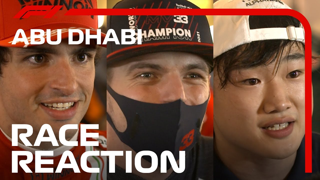 Drivers' Post-Race Reaction | 2021 Abu Dhabi Grand Prix