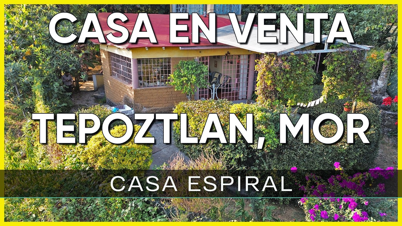 🏡Casa en venta TEPOZTLAN Pueblo Mágico‼️#carnavaltepoztlan