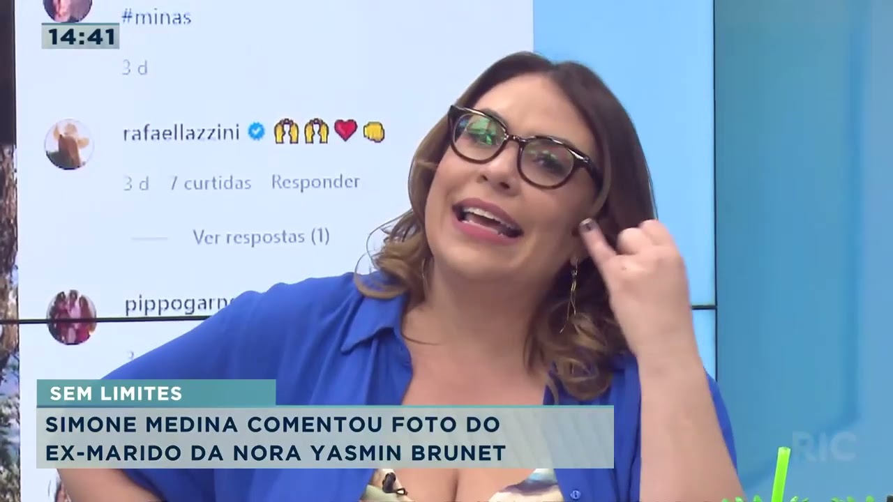 Simone Medina n&atilde;o nega treta, ela foi provocar Yasmin com o ex