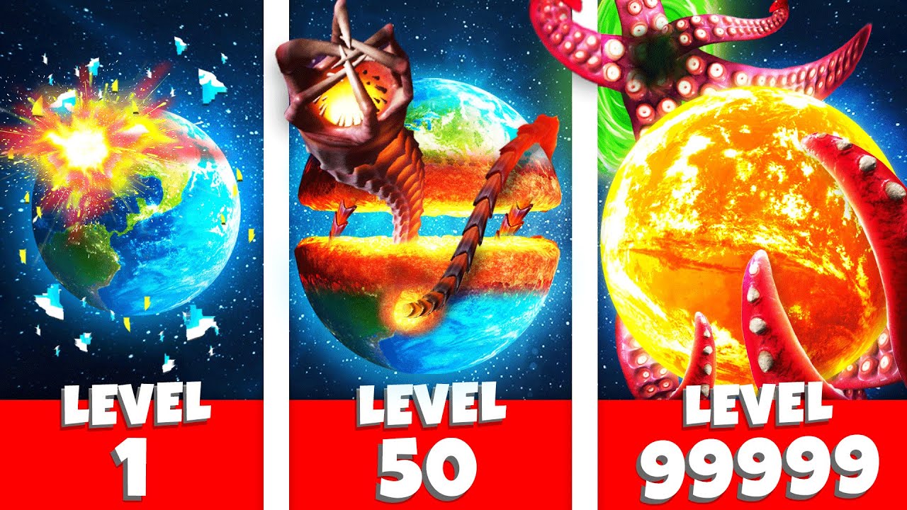 PLANET EARTH vs MAXIMUM LEVEL DESTRUCTION