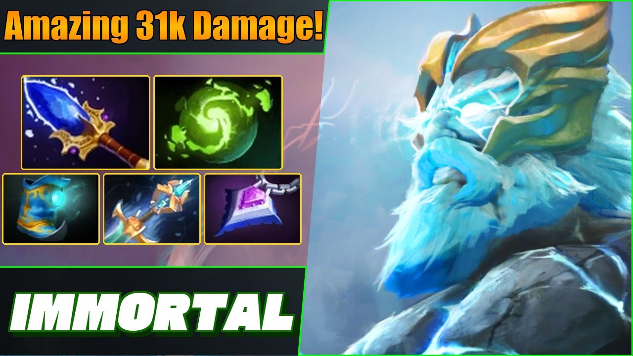 Immortal Zeus Soft Support Awesome 31k Damage! Dota 2 DotaPulse Full Gameplay