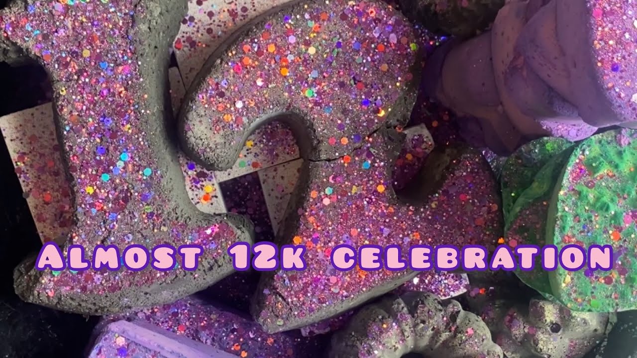 12K Celebration | Gym Chalk Asmr | So Satisfying