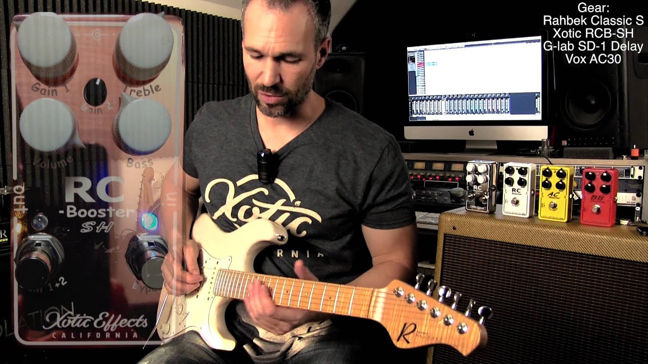 Xotic Effects RC-SH Booster - Scott Henderson - Demo by Simon Gotthelf