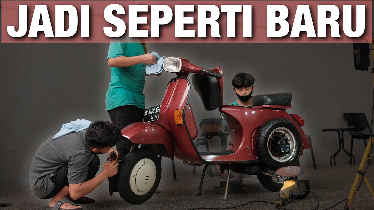 GILA! CARA BIKIN MOTOR TUA JADI KAYAK BARU - #415