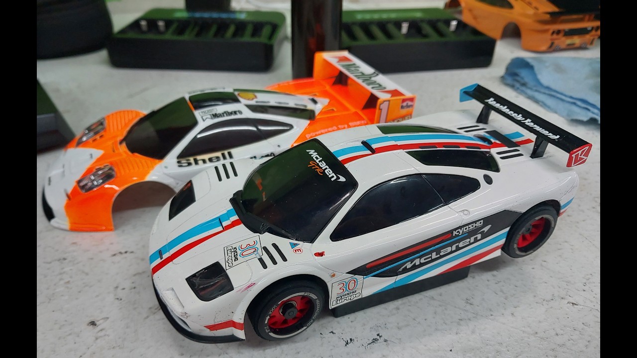 Kyosho Mini-Z MR-04 (McLaren F1 GTR) w/ JUDD wheels at Gallimods, Stock Mini-Z, Q3, 02/27/26