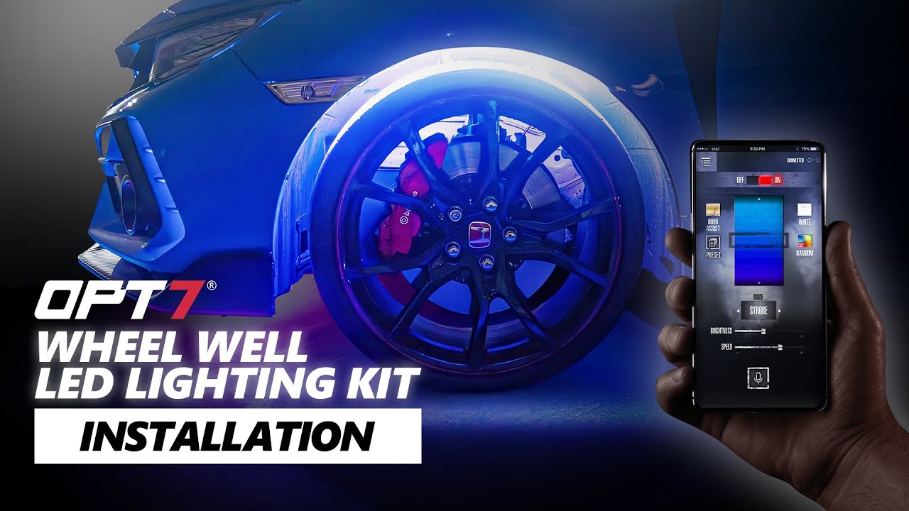 [How to] OPT7 AURA Pro Wheel Wheel LED Lighting Kit Installation Video