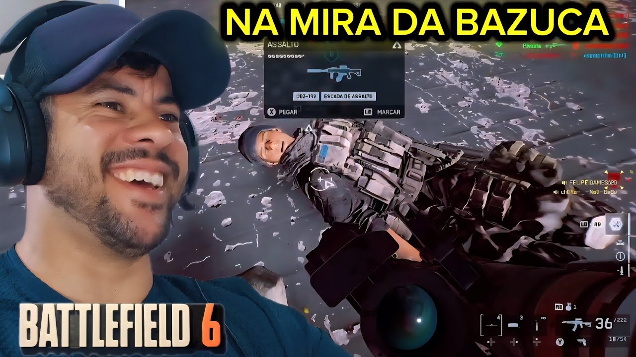 BATTLEFIEL 6- NA MIRA DA BAZUCA KKKK