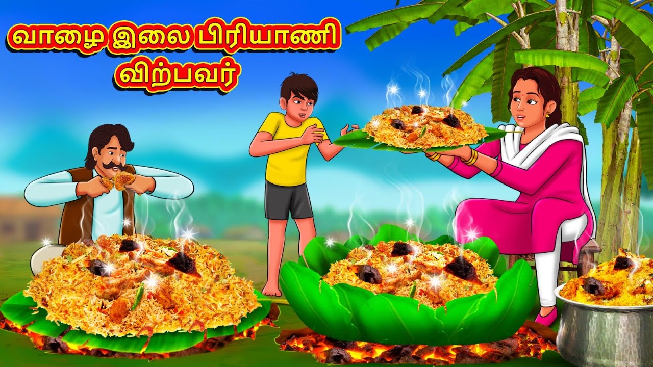 வாழை இலை பிரியாணி விற்பவர் | New Tamil Stories | தமிழ் கதைகள் | Tamil Kathai | Stories In Tamil