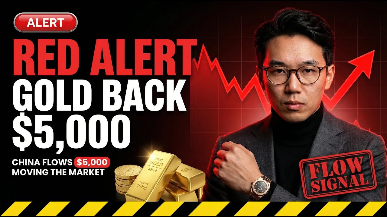 RED ALERT: GOLD BACK OVER $5,000 — CHINA FLOWS ARE MOVING THE MARKET