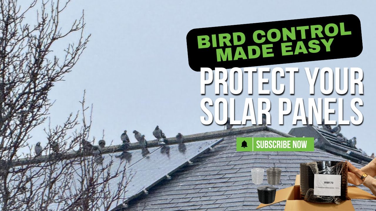 Unboxing the Ultimate Solar Panel Bird Proofing Kit