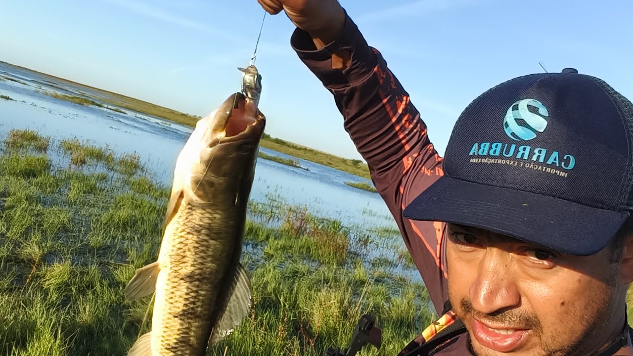 Pescaria de traira em solo Argentino...