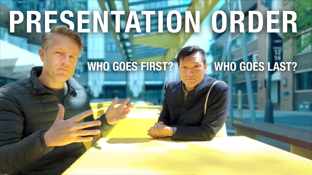 Ultimate Hack For Architecture Critique : Presentation Order And Why It Matters